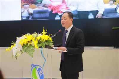 Bài phát biểu của Tổng cục trưởng Tổng cục Khí tượng Thủy văn Trần Hồng Thái chào mừng Tổng Thư ký Liên hợp quốc António Guteres